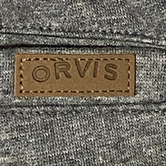 Orvis joggers, soft poly cotton pants, elastic / drawstring combo waist. New - Picture 12 of 15